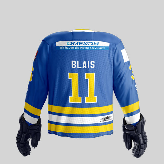 Game-Worn Heimtrikot - #11 Blais