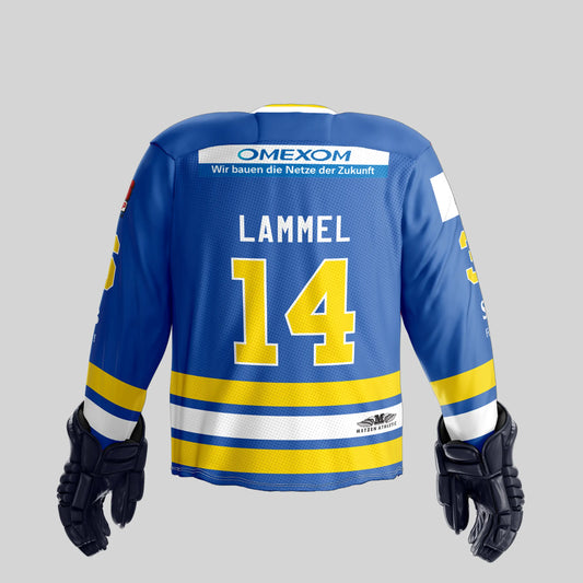 Game-Worn Heimtrikot - #14 Lammel