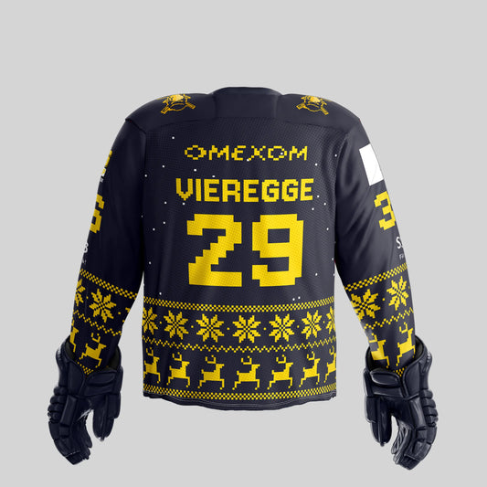 Game-Worn Winter Jersey - #29 Vieregge