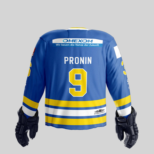 Game-Worn Heimtrikot - #9 Pronin