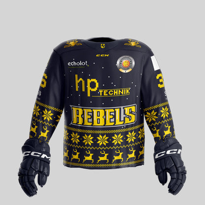 Game-Worn Winter Jersey - #4 Renke