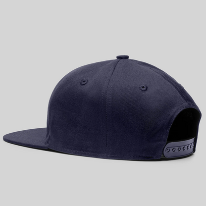 High-Crown Snap-Back Cap