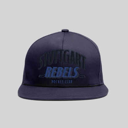 High-Crown Snap-Back Cap