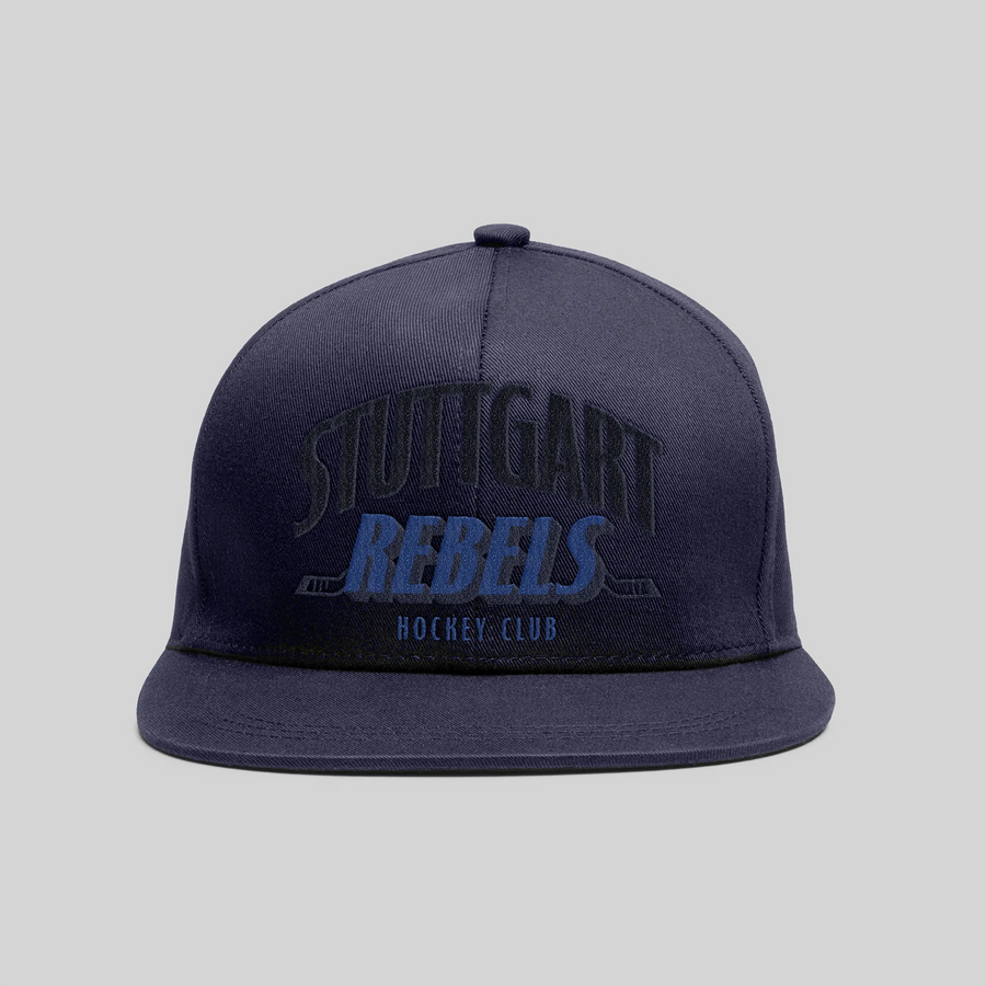High-Crown Snap-Back Cap